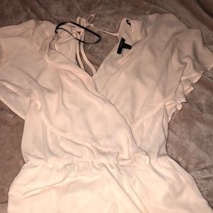 very light pink elegant romper